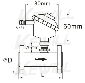 FR55-F法蘭型外形尺寸