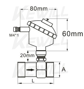 FR55-T螺紋連接型外形尺寸